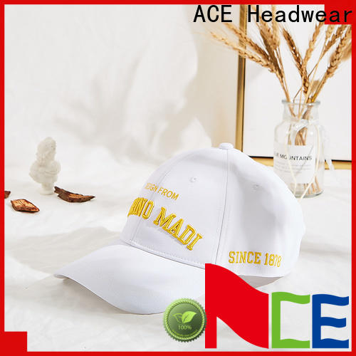 ACE high-quality custom baseball hat maker company for kids