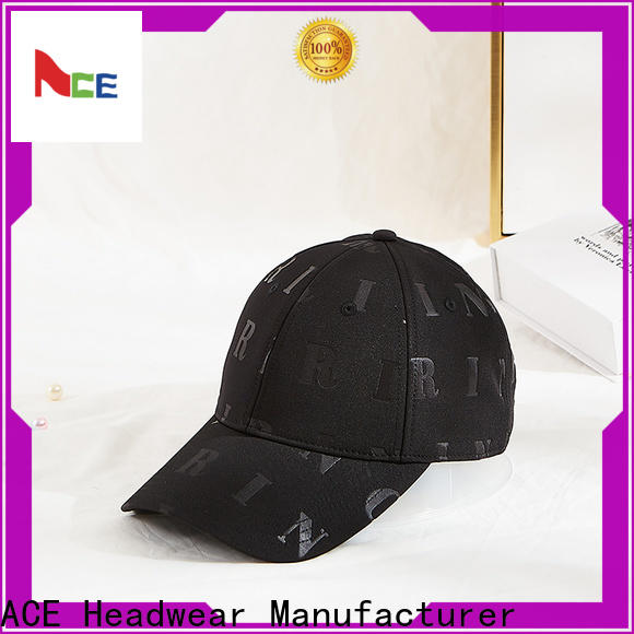 ACE custom golf cap styles manufacturer for woman