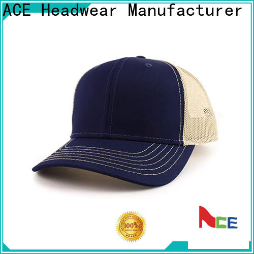at discount best custom trucker hats flat for wholesale for man