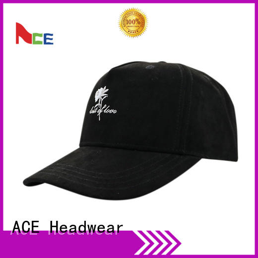 ACE patch fitted baseball caps ODM for beauty