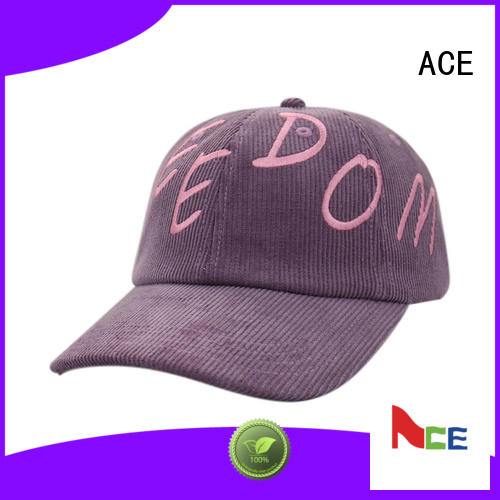 ACE durable plain baseball caps get quote for beauty