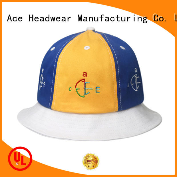 ACE durable colorful bucket hats stock for beauty