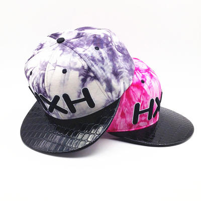 customized kinds of snapback hat with different logo for unisex