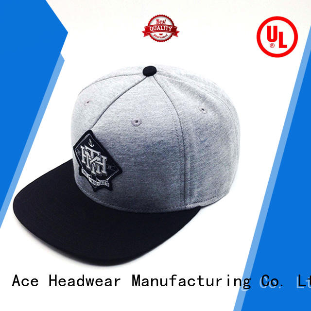 ACE durable snapback cap supplier for beauty
