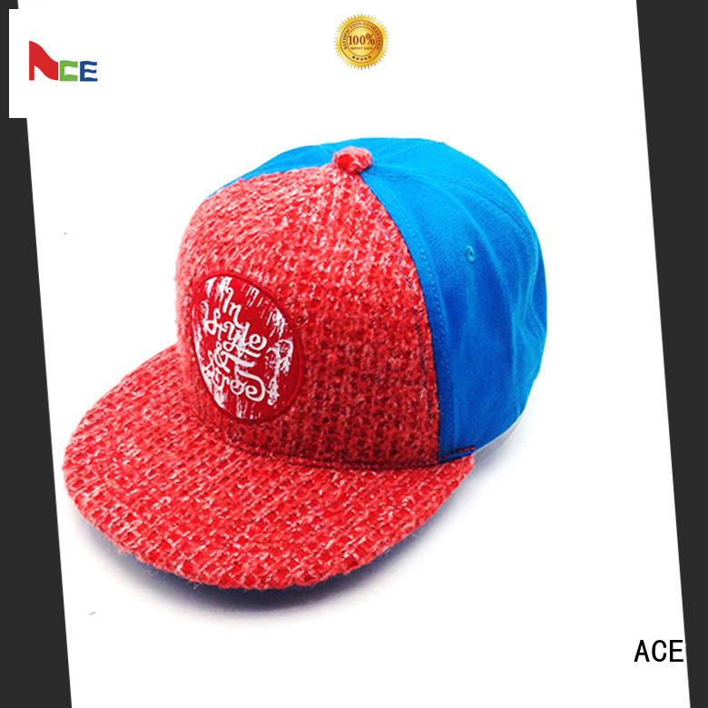 plain design your own snapback hat customization for beauty ACE