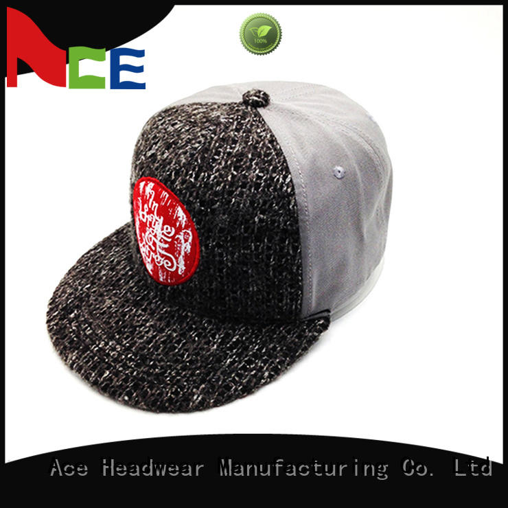 knitting blank snapback hats wholesale OEM for fashion ACE