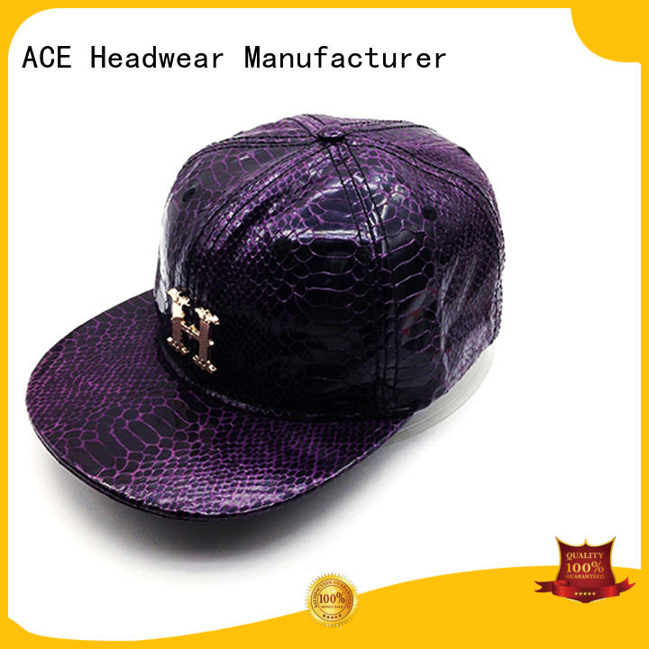 ACE customized youth snapback hats buy now for beauty